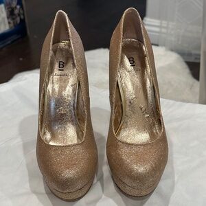 Bakers Victoria Glitter Stiletto Heels Size 6